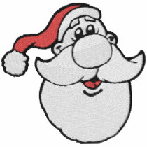 Santa Claus Face embroidered shirts by silly_strings Santa Claus Face embroidered shirts