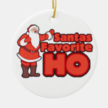 Santa Claus Favorite HO Christmas Tree Ornament