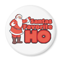Santa Claus Favorite HO Fridge Magnet