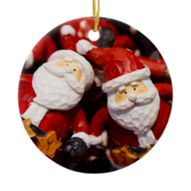 Santa Claus Figurines Christmas Ornament