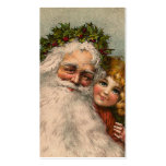 "Santa Claus" Gift Tag Business Cards