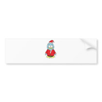Santa Claus Gito the Penguin Bumper Stickers