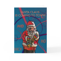 Santa Claus greeting card