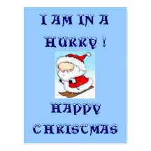 SANTA CLAUS "HAPPY CHRISTMAS" POSTCARDS