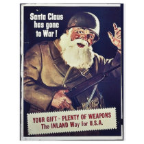 Santa Claus Has Gone To War Full Color Flyer