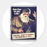 Santa Claus Has Gone To War Sticker