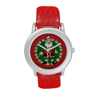 Santa Claus Ho Ho Ho Wristwatches