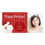 SANTA CLAUS Holiday Christmas Photo Card