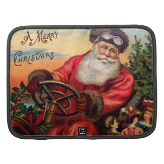 Santa Claus in Automobile