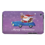 Santa Claus in Cabrio Barely There iPod Covers