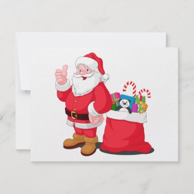 Santa Claus invitations