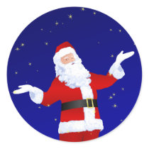 Santa Claus Inviting stickers by Lidusik Santa Claus Inviting stickers