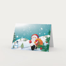 Santa Claus is Coming to Town Card by naturespaintbox Santa Claus is Coming to Town Card