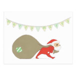 Santa Claus is Coming to Town "merry merry" POSTCA Post Cards