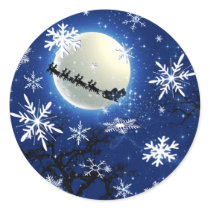 Santa Claus Is Coming To Town Stickers