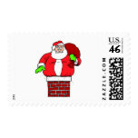 Santa Claus Joke Postage Stamp