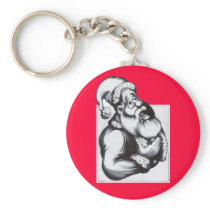 Santa Claus keychains