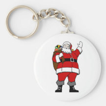 Santa Claus Keychain