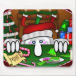 Santa Claus Kilroy Mousepad