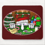 Santa Claus Kilroy Mousepad