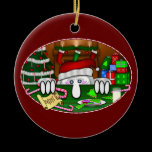 Santa Claus Kilroy Ornament