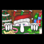 Santa Claus Kilroy Sticker stickers
