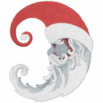 Santa Claus Moon embroidered shirts by Embroidery4U Santa Claus Moon embroidered shirts