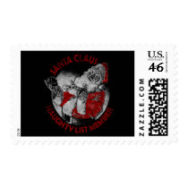 Santa Claus Naughty List Member stamps