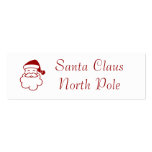 Santa Claus North Pole Business Card Templates