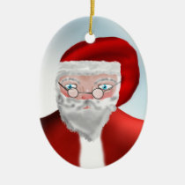 santa claus ornament ornaments