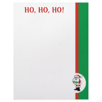 Santa Claus Paper Ho, Ho, Ho letterhead