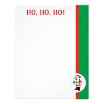 Santa Claus Paper Ho, Ho, Ho letterhead