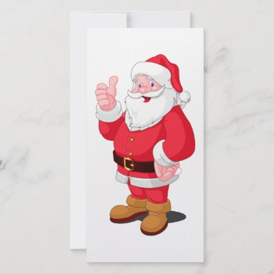 Santa Claus photo cards