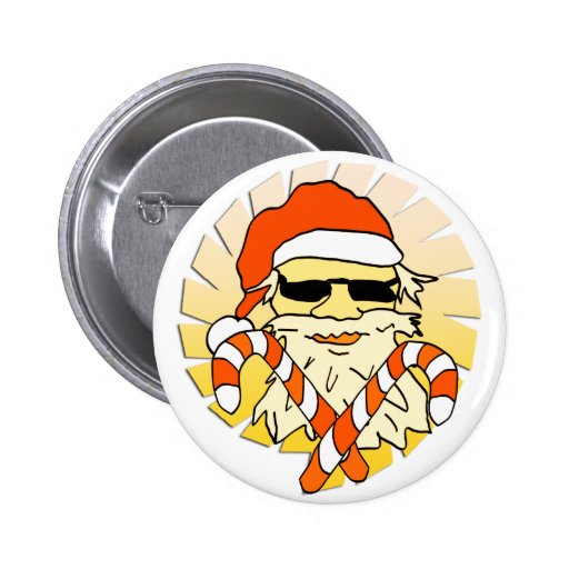 Santa Claus Pinback Buttons