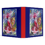 SANTA CLAUS PLAYING HARP IN THE MOONLIGHT BINDERS