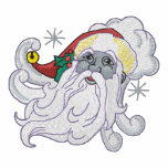 Santa Claus Portrait embroidered shirts by Embroidery4U Santa Claus Portrait embroidered shirts