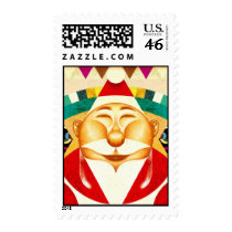 Santa Claus stamps