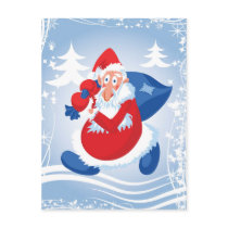 Santa Claus postcards by Olesha Santa Claus postcards