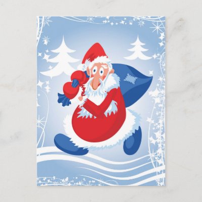 Santa Claus postcards