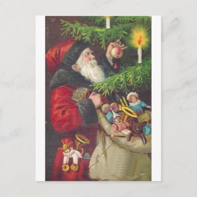 Santa Claus postcards