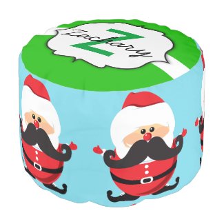 Santa Claus pouf
