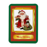 Santa Claus Premium Magnet premium magnets