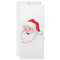 Santa Claus rack cards by giftsforyou Santa Claus rack cards