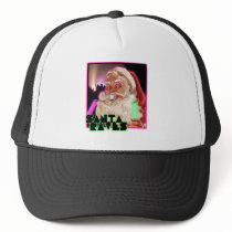 Santa Claus Raves - Funny Santa Raver hats by dustyvinyldesign Santa Claus Raves - Funny Santa Raver hats