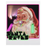 Santa Claus Raves - Funny Santa Raver Letterhead Design