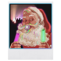 Santa Claus Raves Funny Santa Raver- No Text - flyers by dustyvinyldesign Santa Claus Raves Funny Santa Raver- No Text - flyers