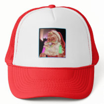 Santa Claus Raves Funny Santa Raver- No Text - hats by dustyvinyldesign Santa Claus Raves Funny Santa Raver- No Text - hats