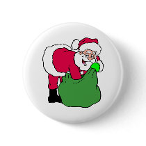 Santa Claus Reaches Into Pack Pins