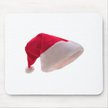 Santa Claus Red Hat Mousepads