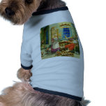 Santa Claus Returns Home to the North Pole Dog Tee Shirt